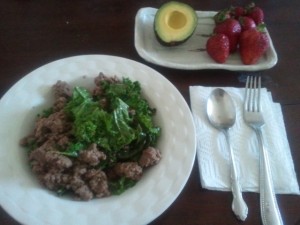 Healthy Home Cooked Paleo Meal