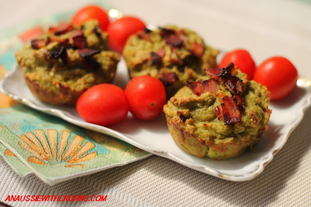 avo & bacon muffins 2 aawc