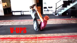 Gymnastics Moves | V-Ups Technique