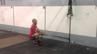 Assisted Bottom of the Squat