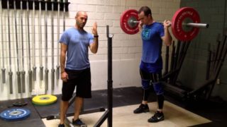 Bailing and Spotting the High Bar Back Squat