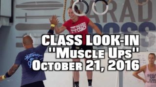 CLASS LOOK-IN | MUSCLE-UPS