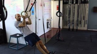 Gymnastics Warmup – Muscle up Ring Row
