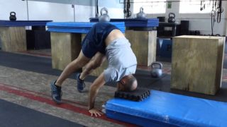 Gymnastics Warmup – Press to Handstand Progression