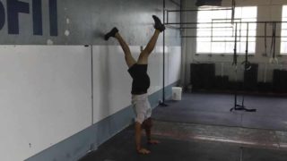 Handstand Learning Progression – Tapping off the Wall