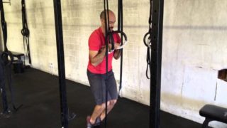 Strict Muscle up with Toe Spotting