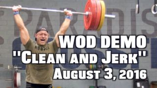 WOD Demo | Clean and Jerk