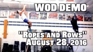 WOD Demo | Ropes and Rows