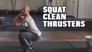 MOVEMENT DEMO | SQUAT CLEAN THRUSTERS WITH EXPLANATION