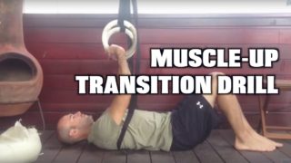 MOVEMENT DEMOS | Muscle Up Transition Drill with Back on the floor