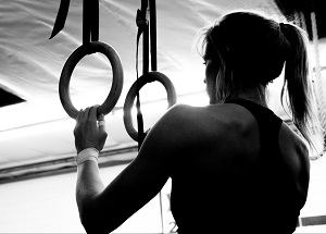 Hnaging Rings CrossFit gym in Venice Beach
