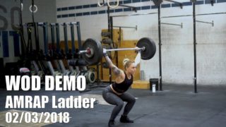 Wod Demo – Ascending Snatches and Bar Muscleups