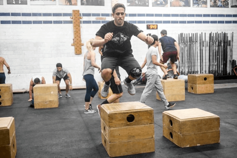 Box Jump - Hip Strengthening Exercises