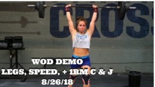 Wod Demo – Burner and Max Out