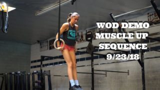 Wod Demo – Muscle-up Complex