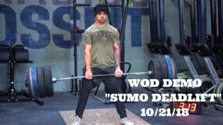 Wod Demo – Sumo Deadlift and Pull-ups