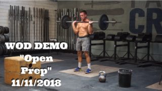 Wod Demo “Open Prep” 2018