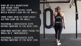 Handstand Walk to Wall – Paradiso Gymnastics