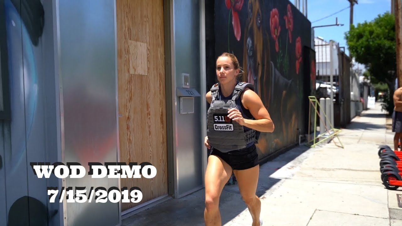 Wod Demo – Weight Vest Chipper with Kerry