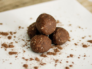 Chocolate Almond Coconut Truffles
